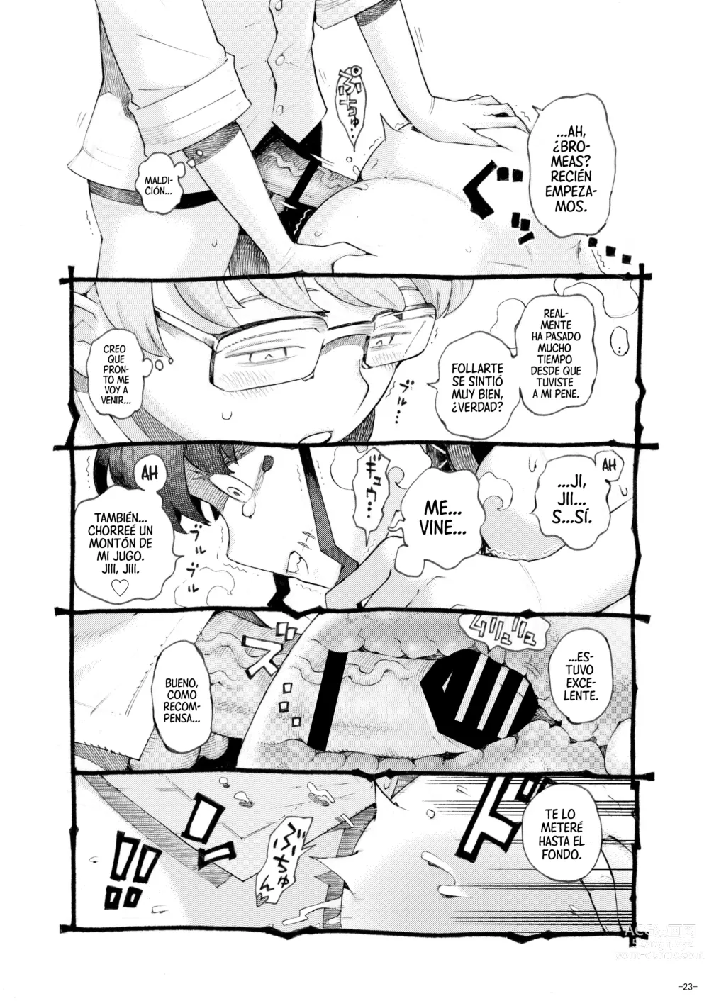 Page 23 of doujinshi La Hechicera Y Su Papi Patrocinador 2