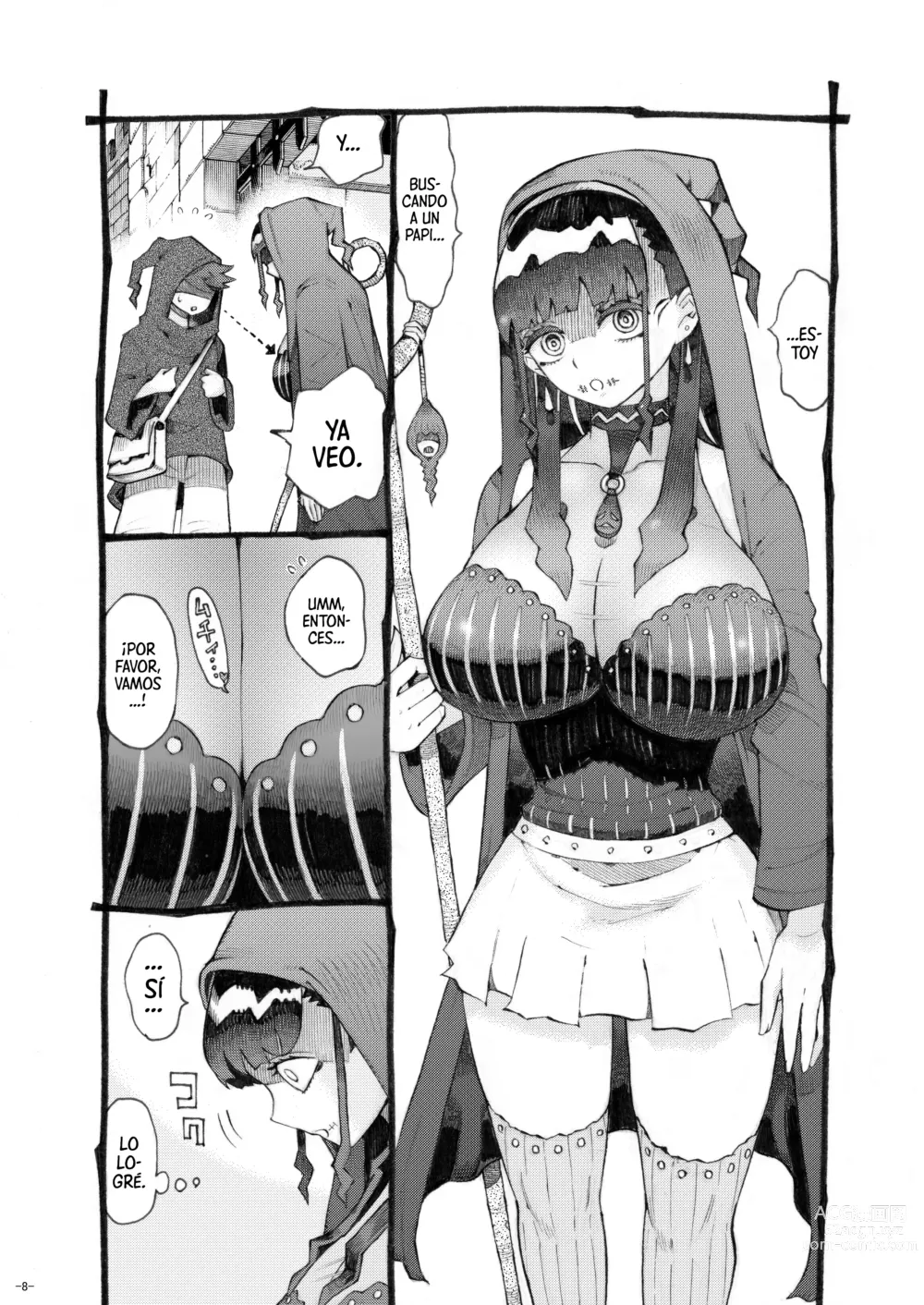 Page 8 of doujinshi La Hechicera Y Su Papi Patrocinador 2