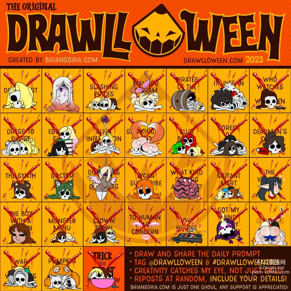 Page 36 of imageset Drawlloween 2023