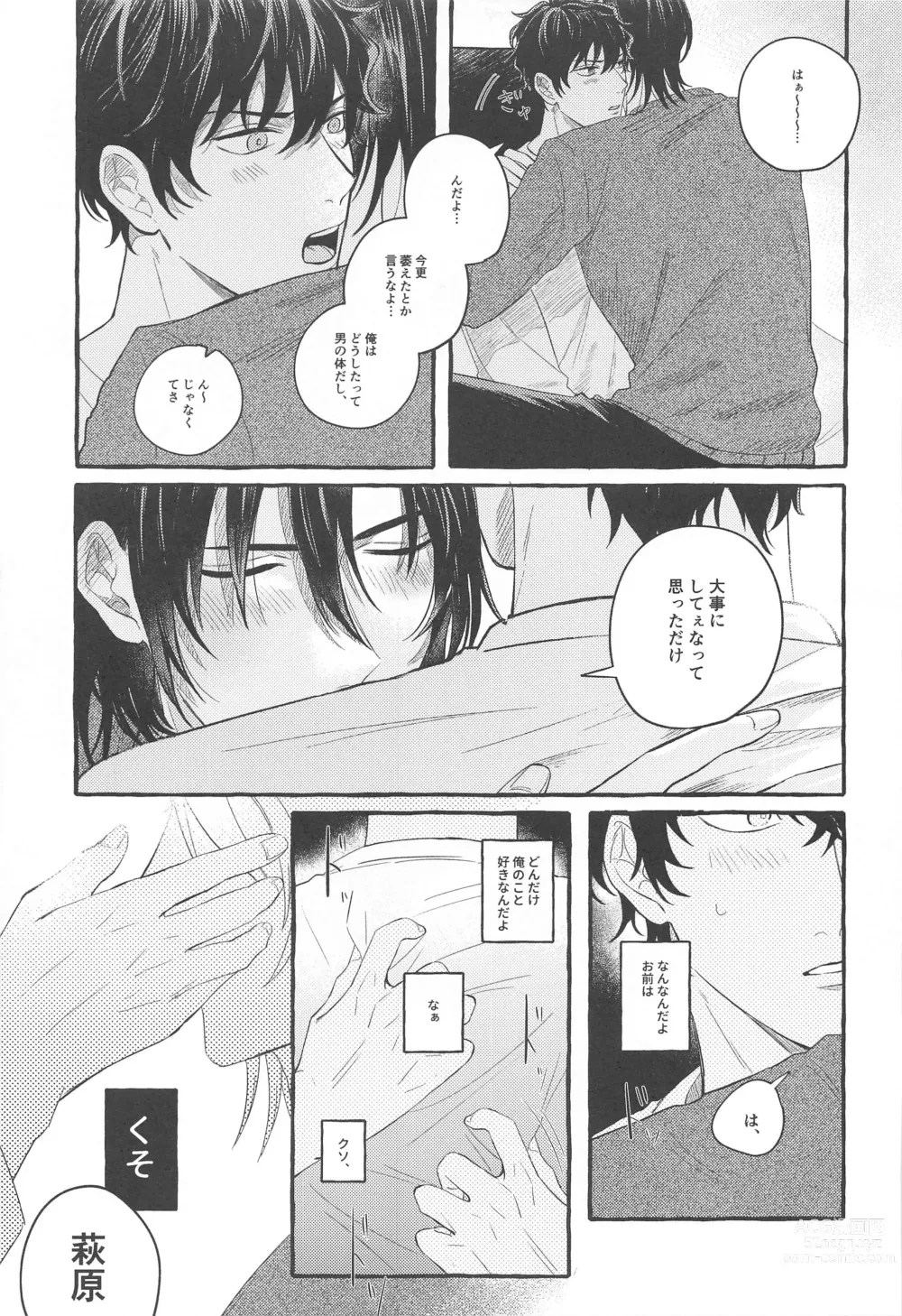 Page 24 of doujinshi Ore wa Koitsu ni Yowai