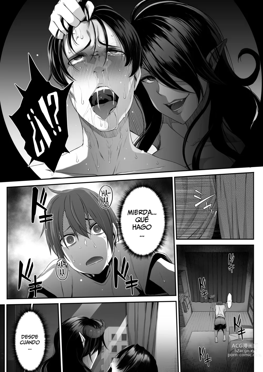 Page 3 of doujinshi La Historia de Como Una Señora súcubo Me Robó La Virginidad por Delante y por Detrás - Inma no Onee-san ni Doutei Ochinchin to Oshiri o Torotoro ni Kaihatsu Sarechau Hanashi