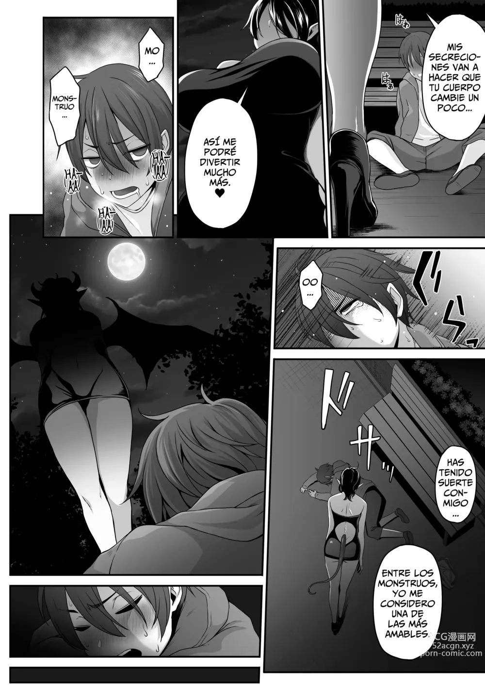 Page 10 of doujinshi La Historia de Como Una Señora súcubo Me Robó La Virginidad por Delante y por Detrás - Inma no Onee-san ni Doutei Ochinchin to Oshiri o Torotoro ni Kaihatsu Sarechau Hanashi