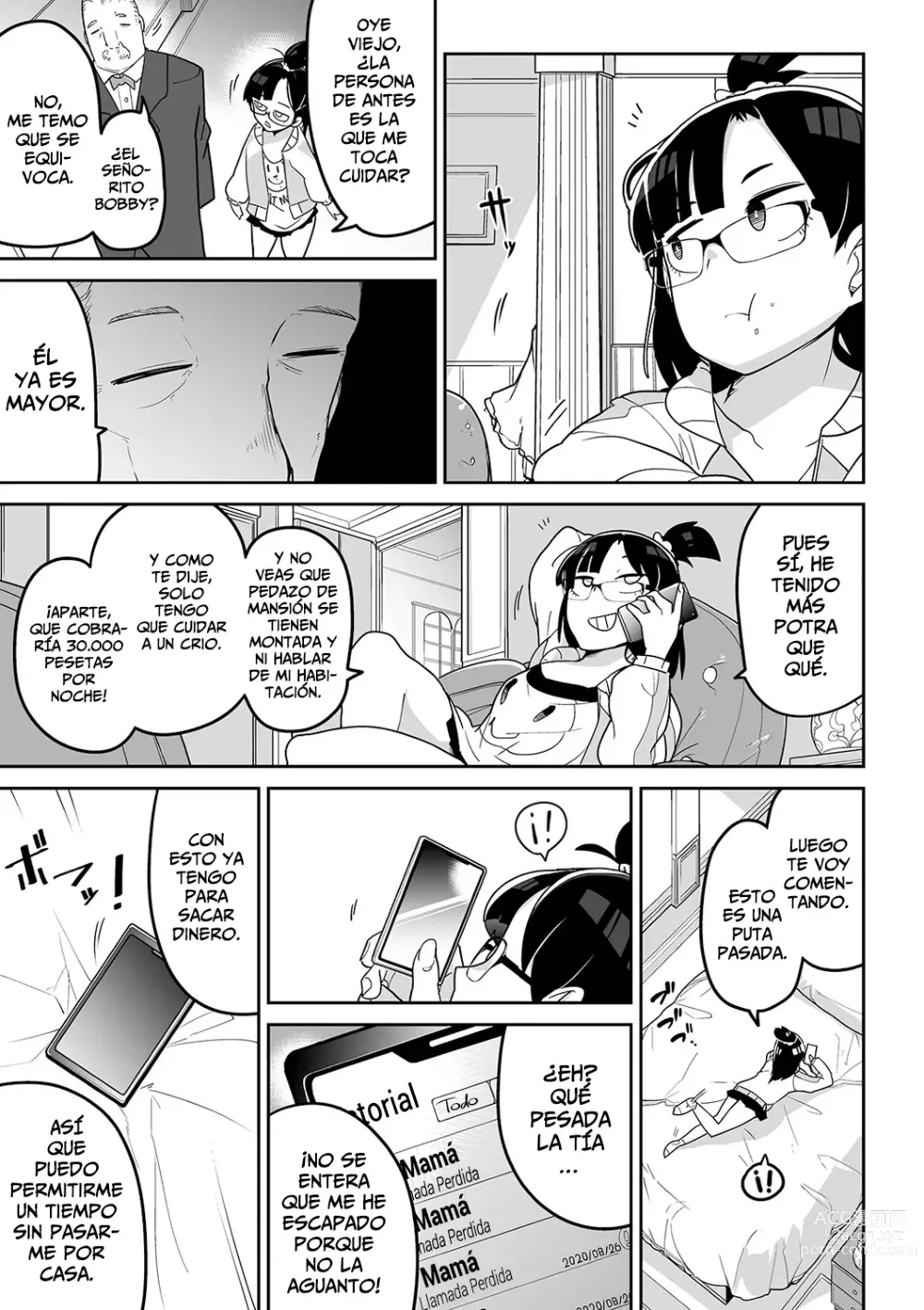 Page 3 of manga Resident Sitter