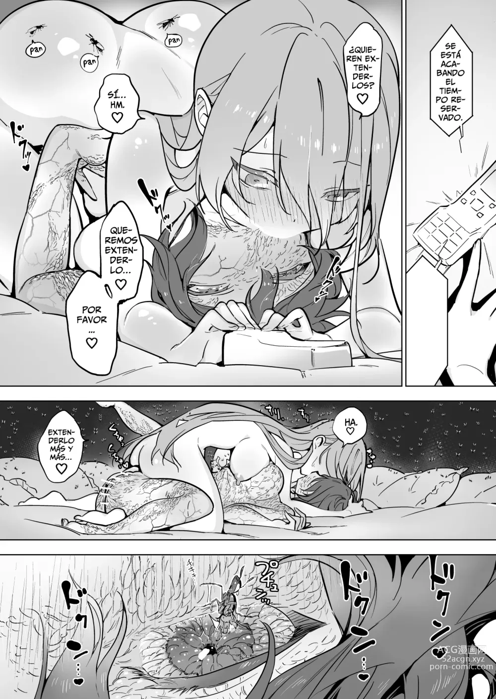 Page 12 of doujinshi La Puta, La Tía Poco Avispada y la Avispa - kiseihou x bonyarijoshi + fuuzokujou