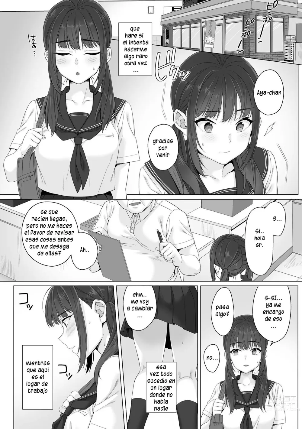 Page 37 of doujinshi Junboku Joshikousei wa Oyaji Iro ni Somerarete Comic Ban Ch. 1-5