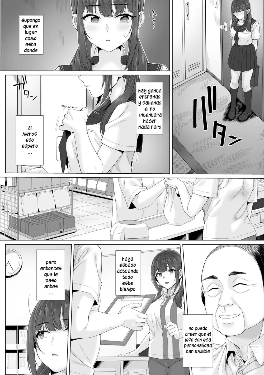 Page 38 of doujinshi Junboku Joshikousei wa Oyaji Iro ni Somerarete Comic Ban Ch. 1-5