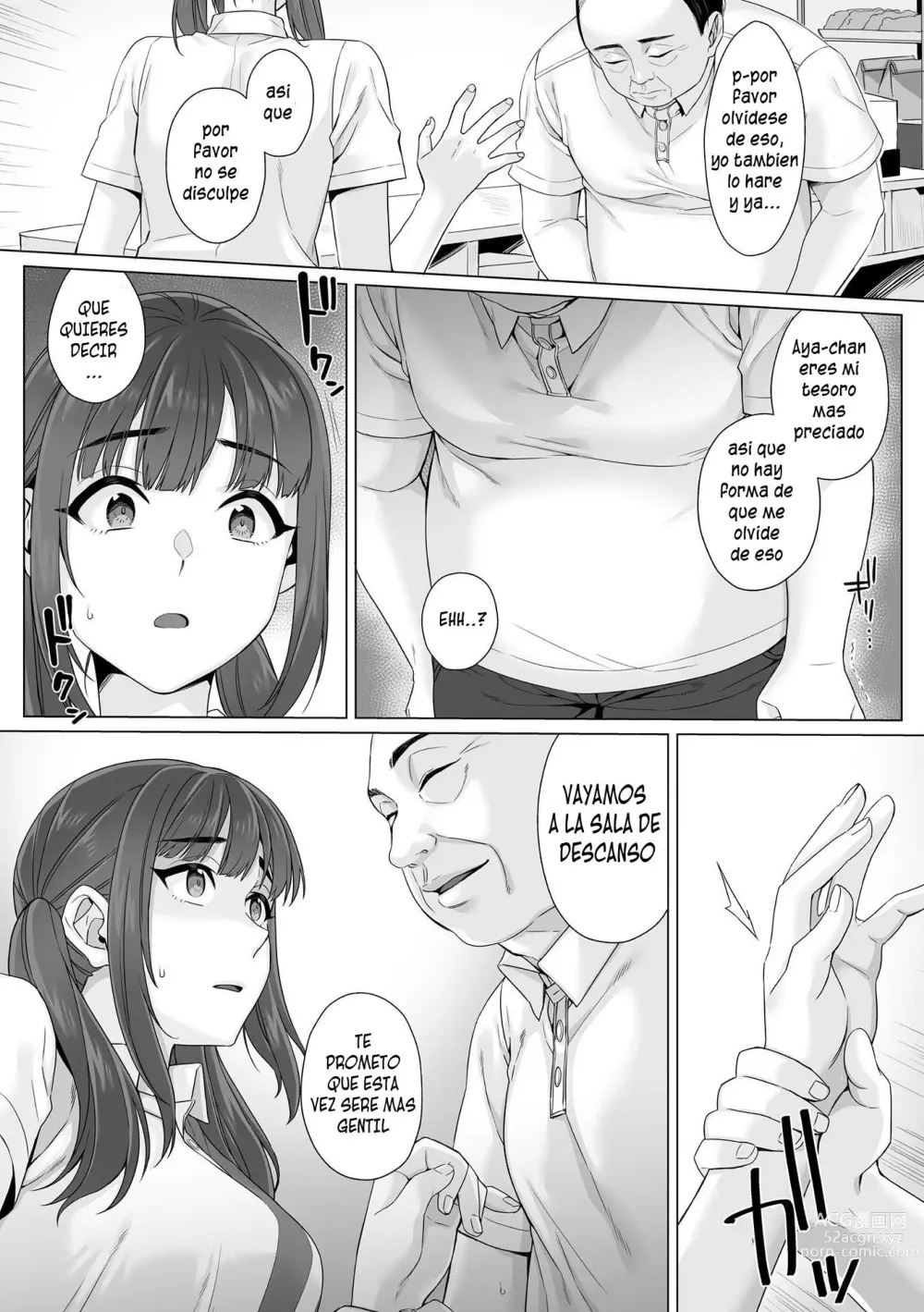 Page 40 of doujinshi Junboku Joshikousei wa Oyaji Iro ni Somerarete Comic Ban Ch. 1-5