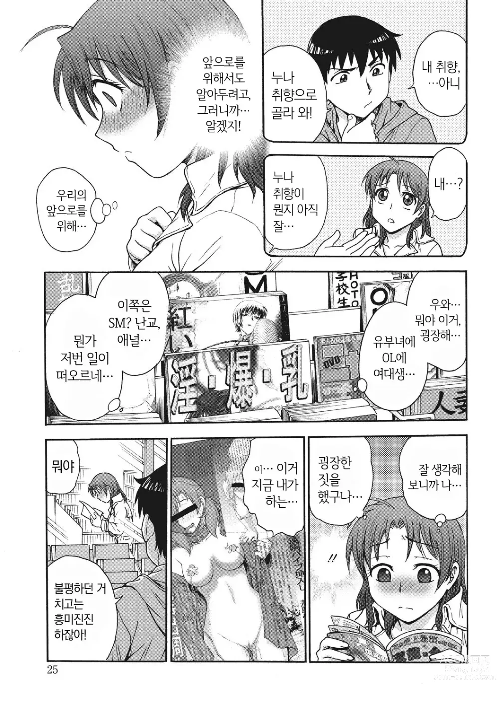 Page 25 of manga Ane to... - SISTER AND BROTHER