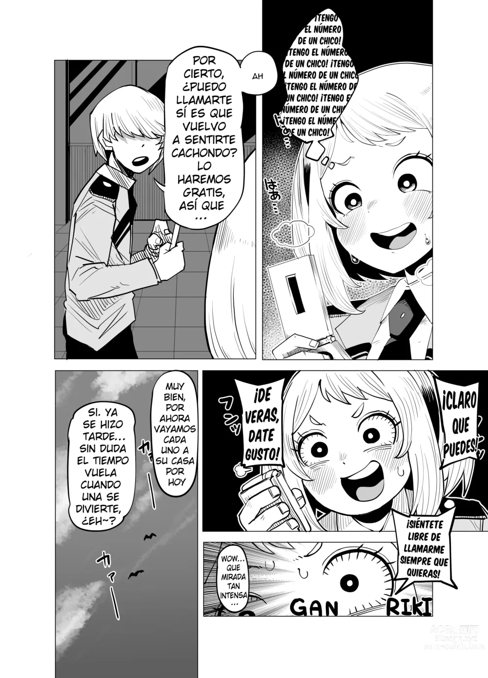 Page 18 of doujinshi Academia de Héroes & una Moralidad Invertida 1