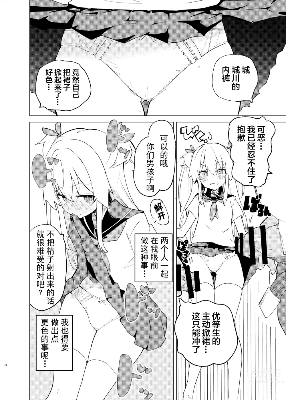 Page 8 of doujinshi S.S.S.DI2 - smart saimin sex double intense 2