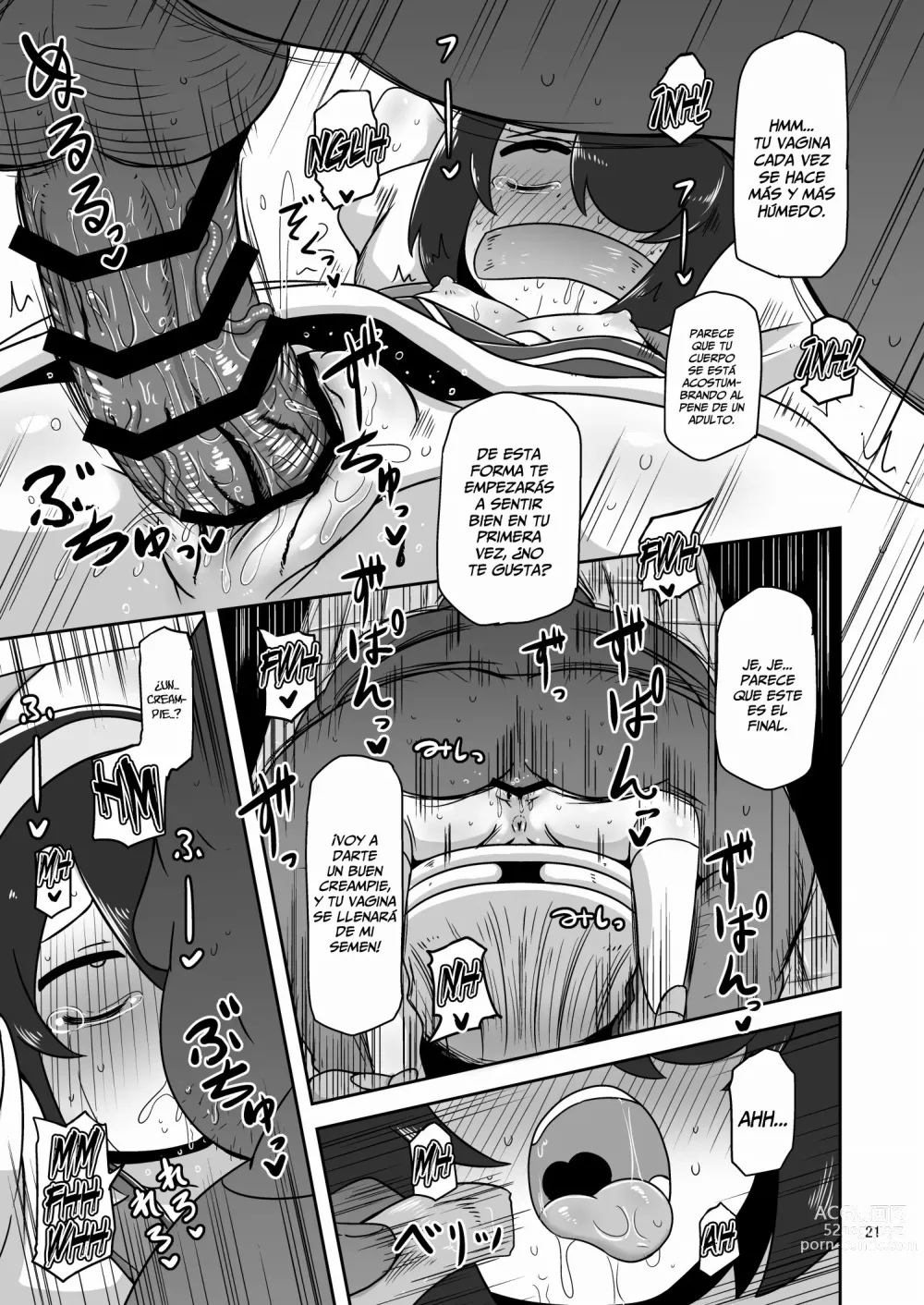 Page 20 of doujinshi Sono Hi Watashi wa Hajimete Otoko no Hito to Koubi Shimashita