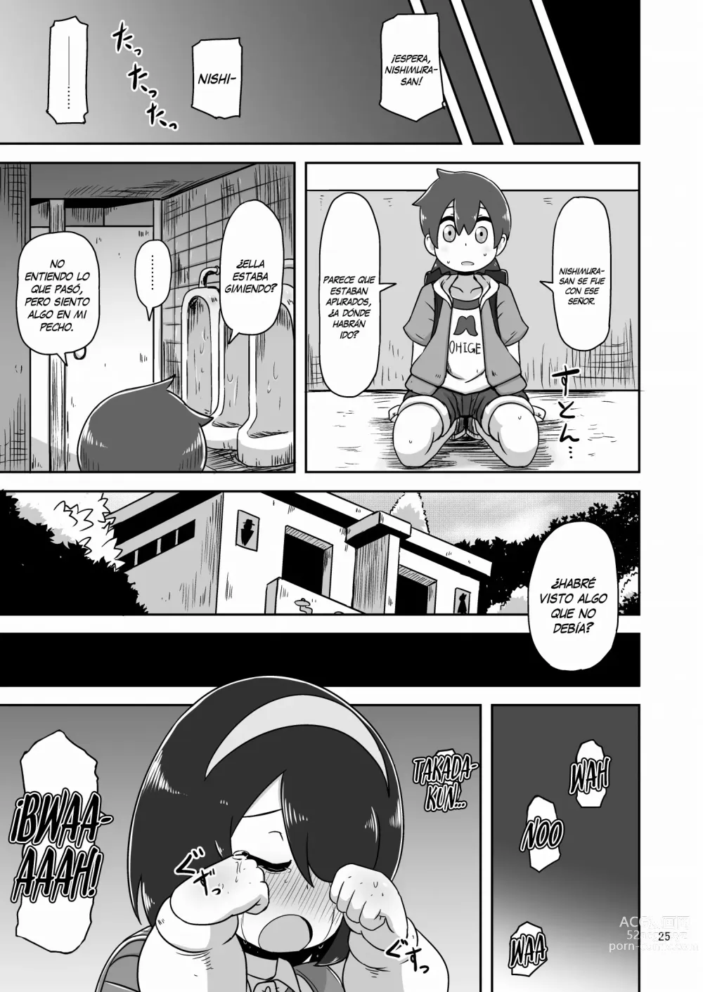 Page 24 of doujinshi Sono Hi Watashi wa Hajimete Otoko no Hito to Koubi Shimashita