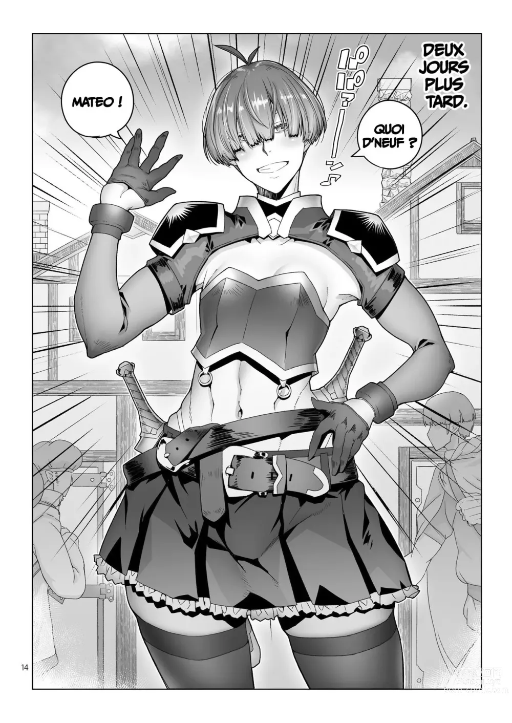 Page 13 of doujinshi Rowan, L'Épéiste ne peut pas se Cacher