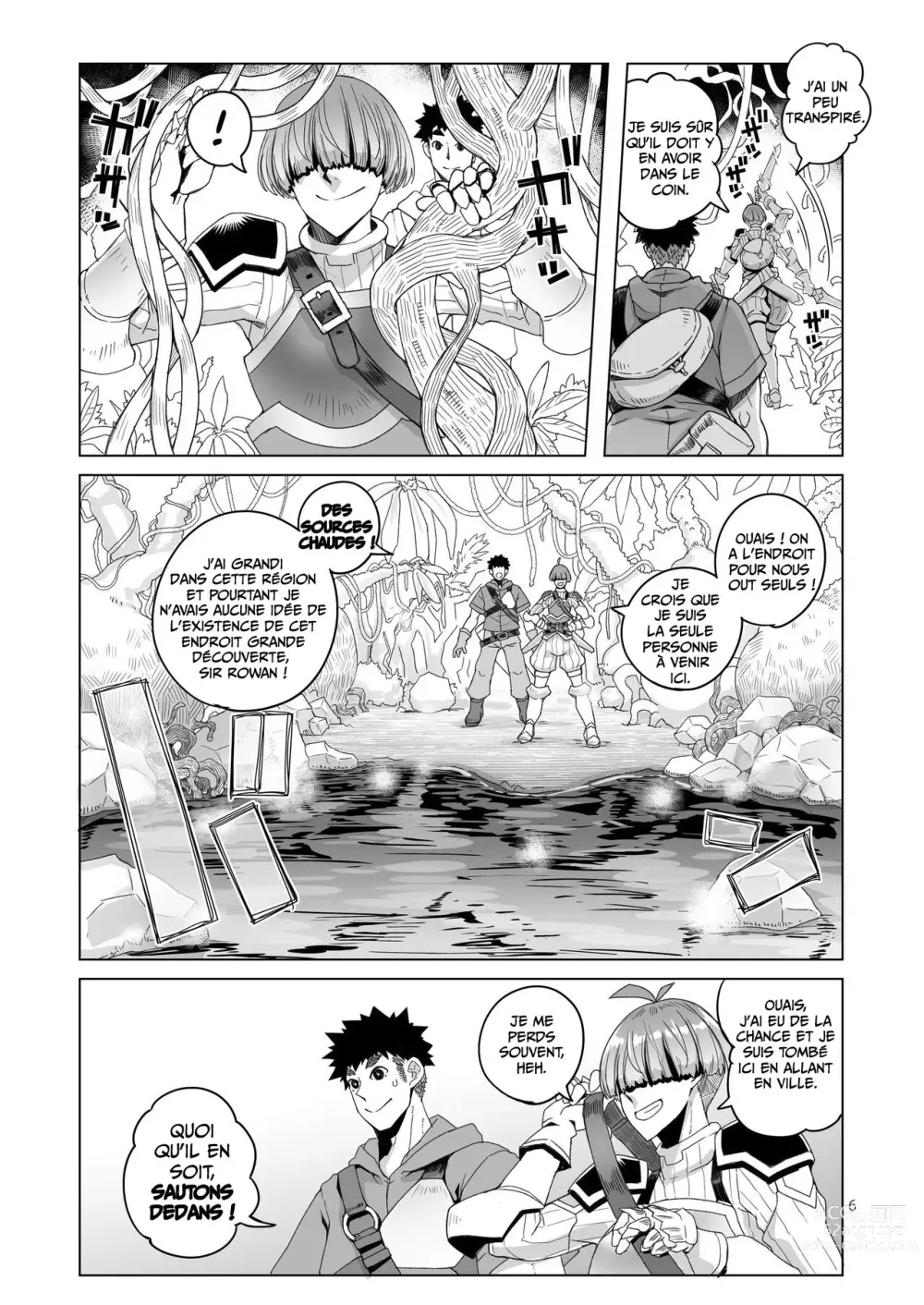 Page 5 of doujinshi Rowan, L'Épéiste ne peut pas se Cacher