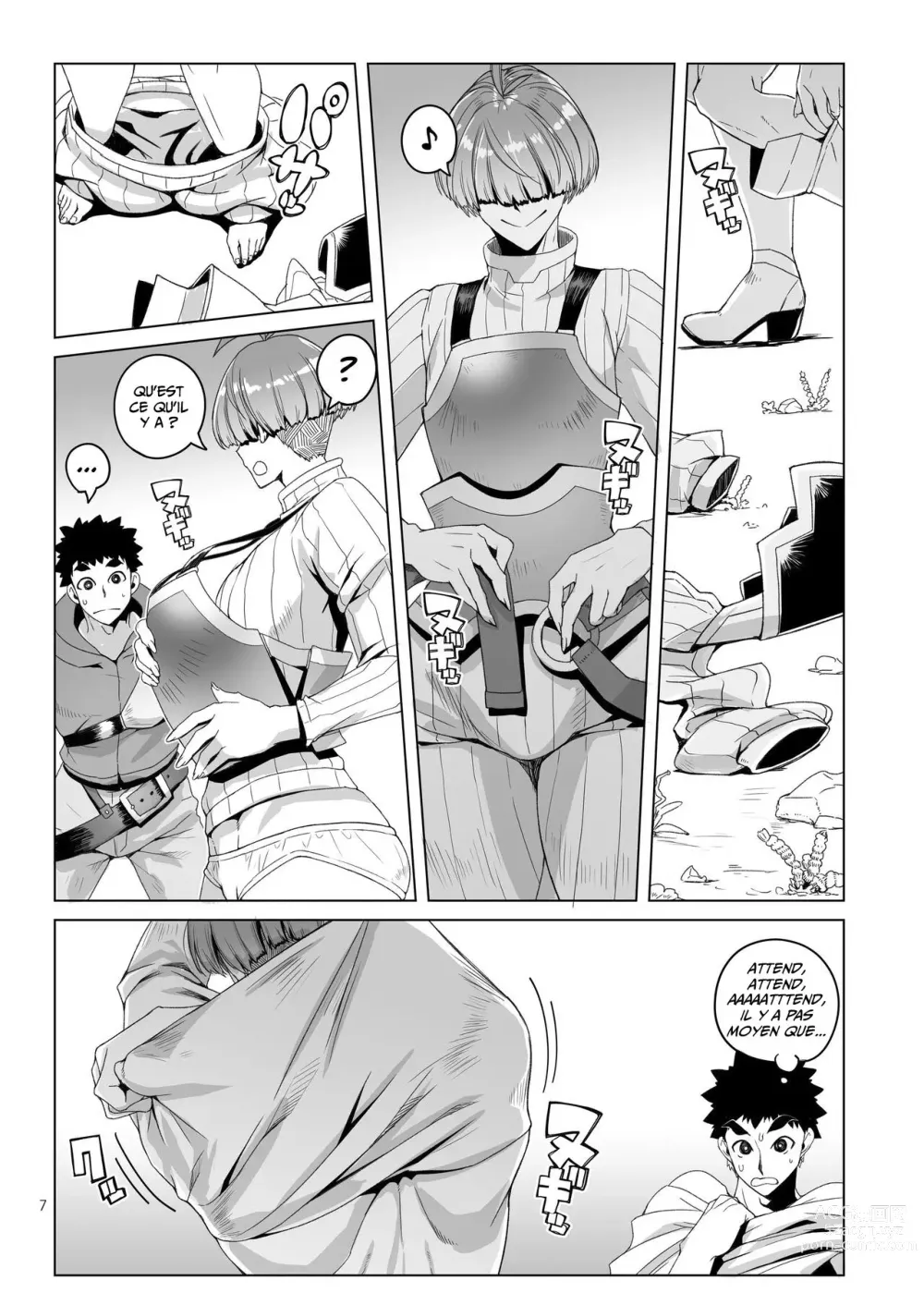 Page 6 of doujinshi Rowan, L'Épéiste ne peut pas se Cacher