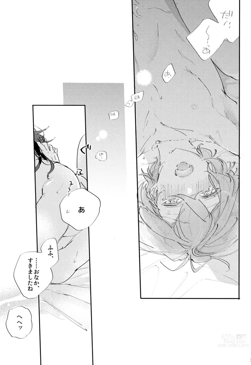 Page 24 of doujinshi To wa yoku ifu monode