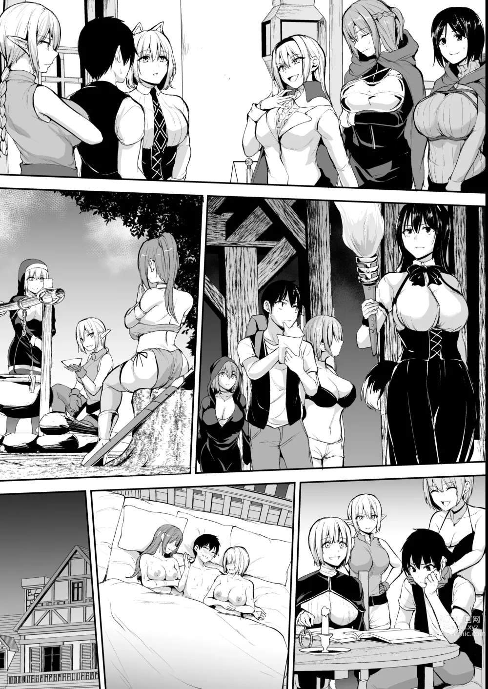 Page 37 of doujinshi Isekai Harem Monogatari 8～8.5