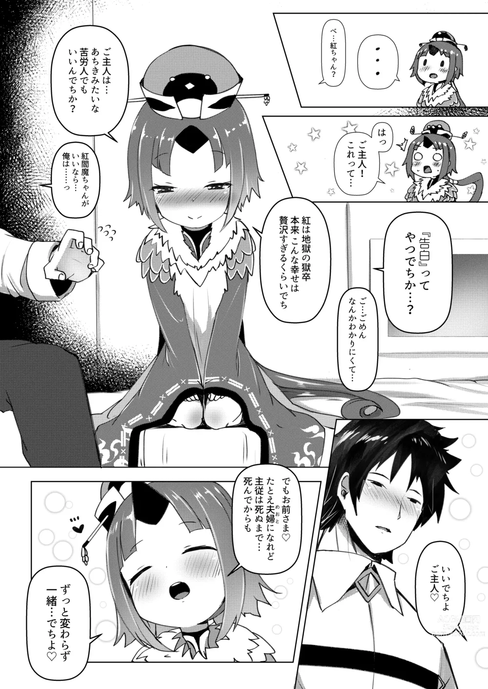 Page 7 of doujinshi Goshujin!! Chu Chun Chuun