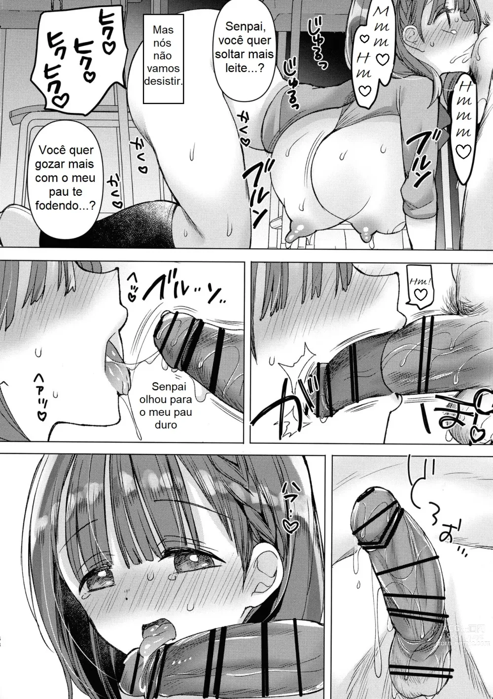 Page 110 of doujinshi Bonyuu-chan wa Dashitai. Soushuuhen 2