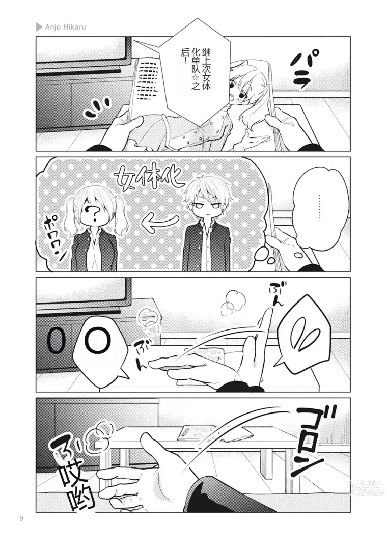 Page 11 of manga Nyotaika Plus Kanojo