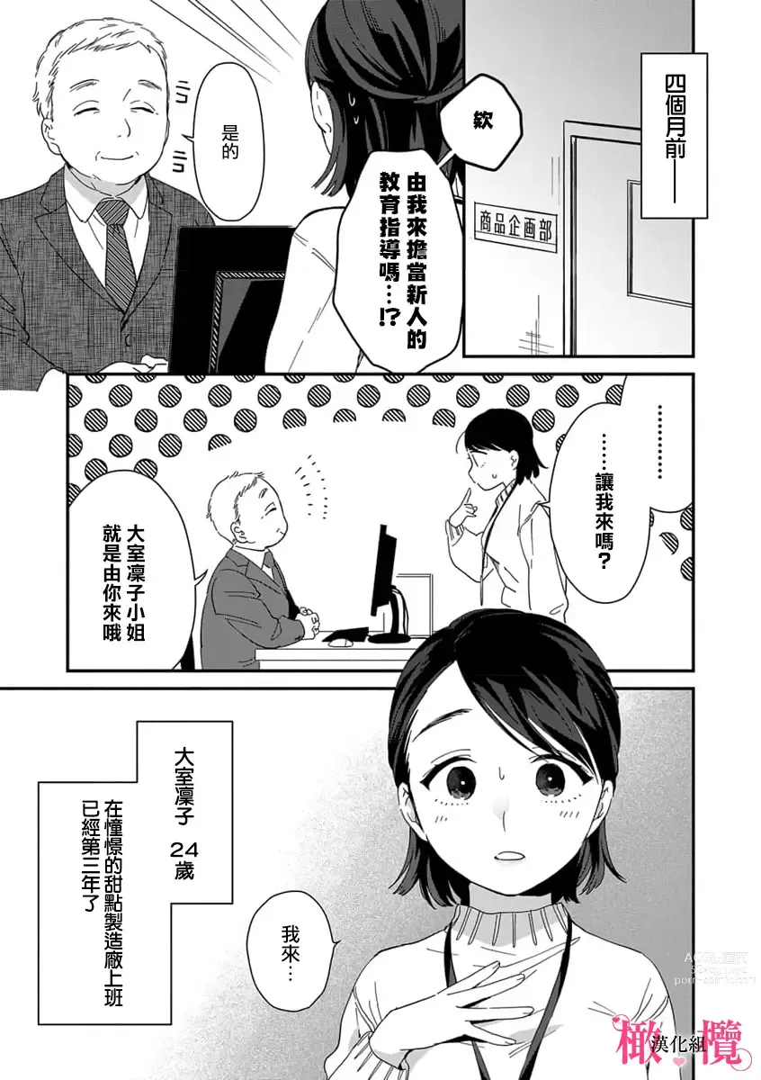 Page 5 of manga syokorabu】 sindou kun ha to ri atuka i tyuui。 ～ kouhai ga seiteki sugi te koma xtu te masu!?～01-03｜进藤先生请小心轻放。 ～后辈性欲太强让我很困扰！？～01-03