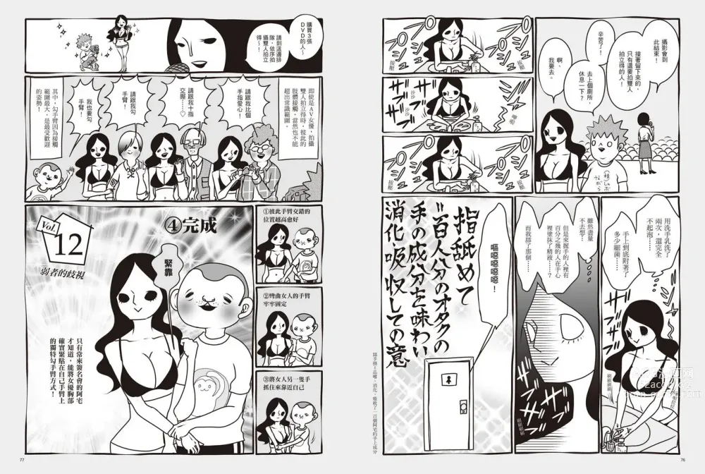 Page 41 of manga 我當AV女優的那些年 1