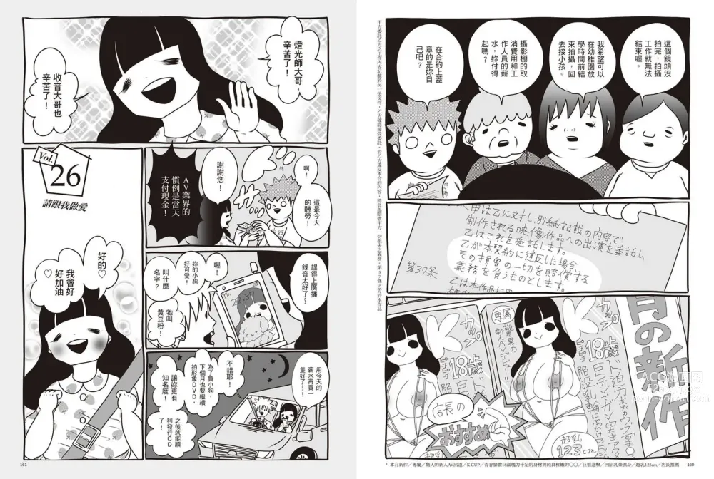 Page 84 of manga 我當AV女優的那些年 1