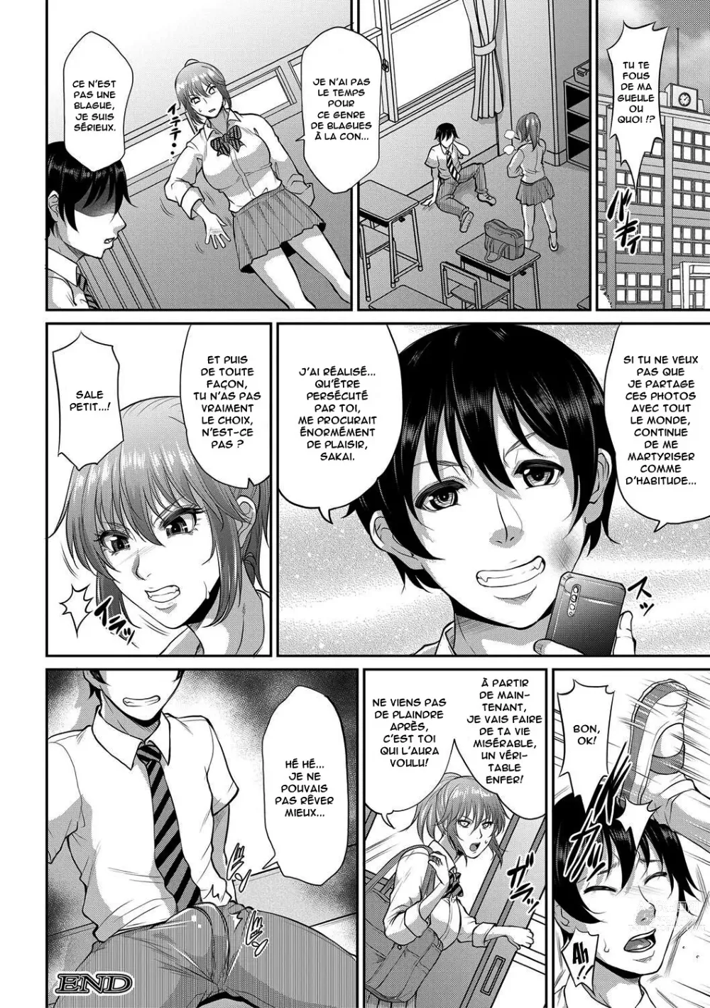 Page 38 of manga Ijimecco