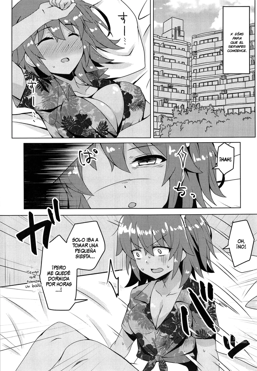 Page 4 of doujinshi Summer Night Trouble Girl