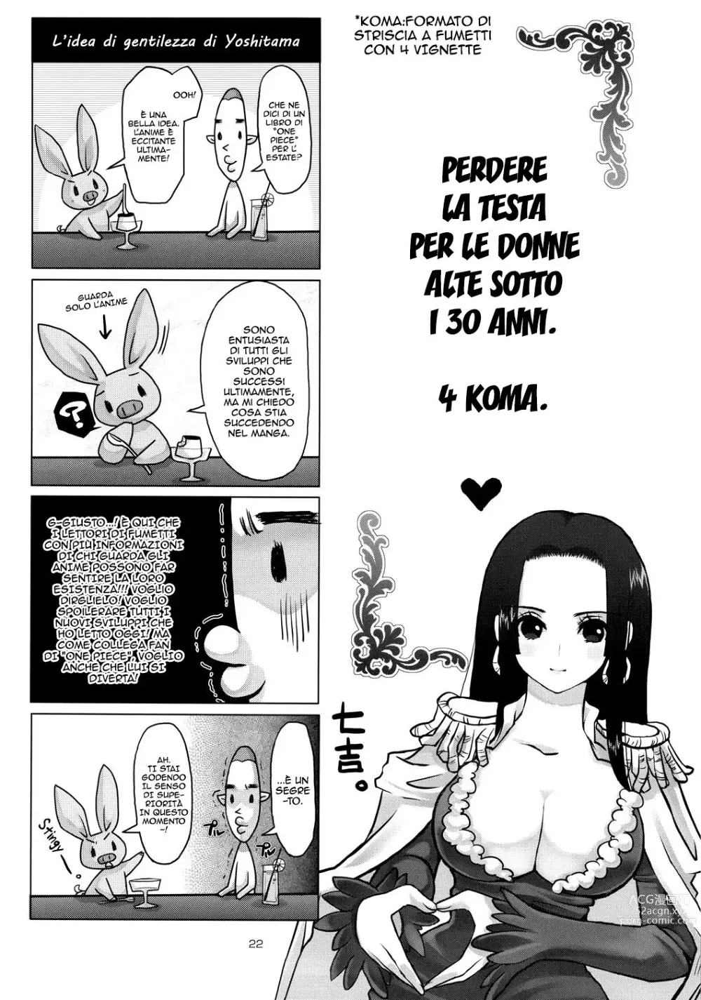 Page 20 of doujinshi L'Addestramento Matrimoniale di Hancock