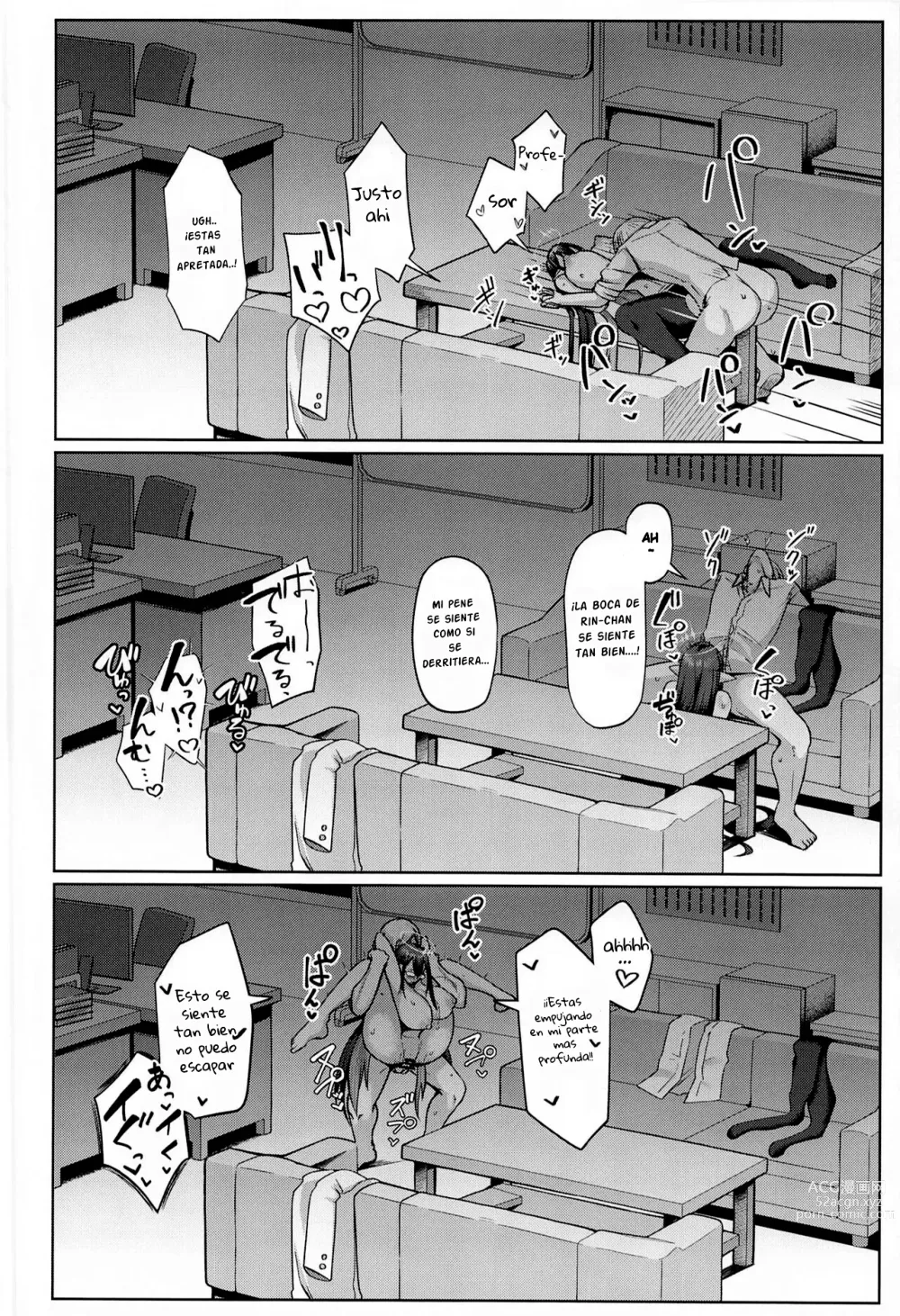 Page 17 of doujinshi La jefa del servicio personal parte 2