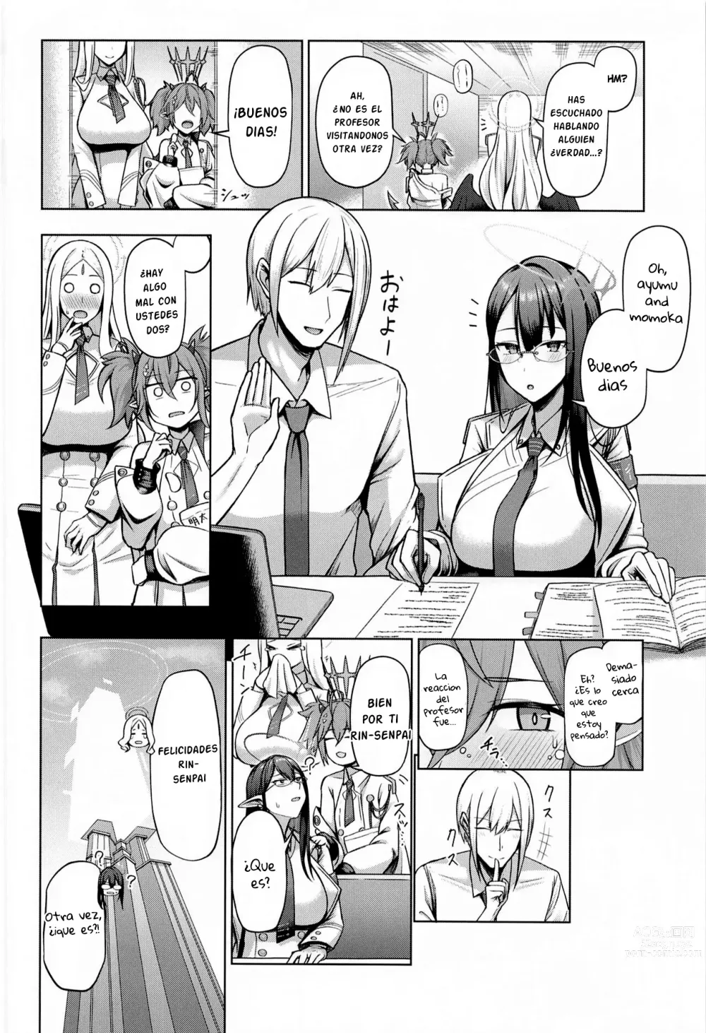 Page 22 of doujinshi La jefa del servicio personal parte 2