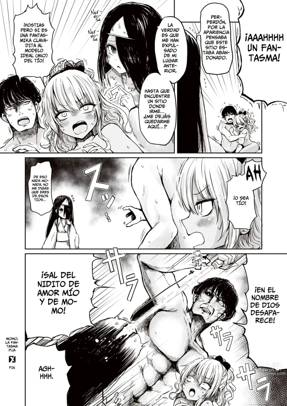 Page 18 of manga La Fantasma Pija Momo