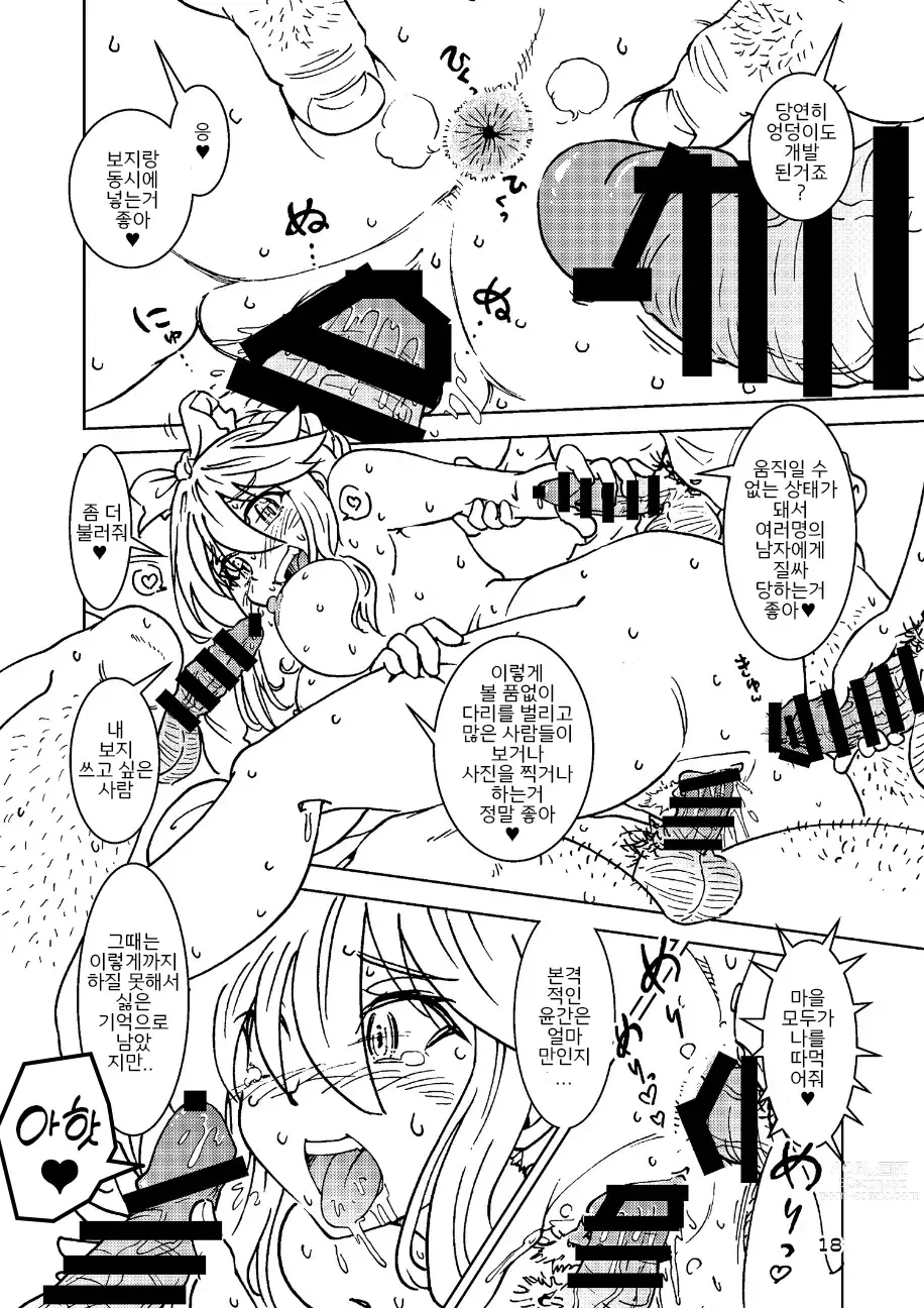 Page 18 of doujinshi Tabitabi Nikki ni wa Shirusenakatta Koto. 3