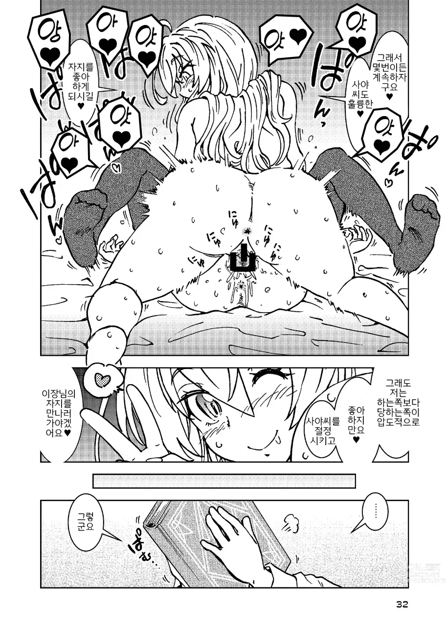 Page 32 of doujinshi Tabitabi Nikki ni wa Shirusenakatta Koto. 3