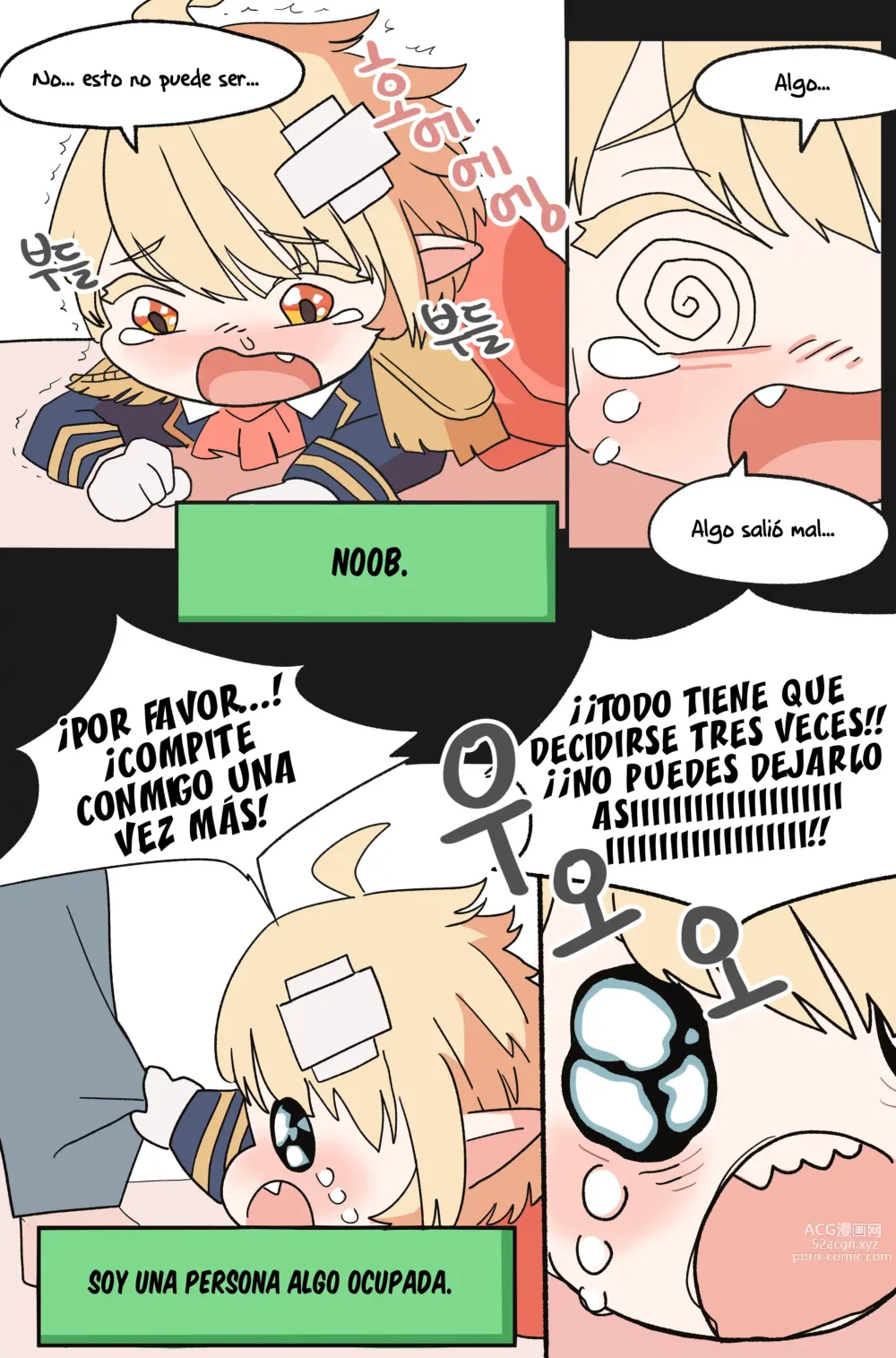 Page 7 of doujinshi Una apuesta contra Valencia