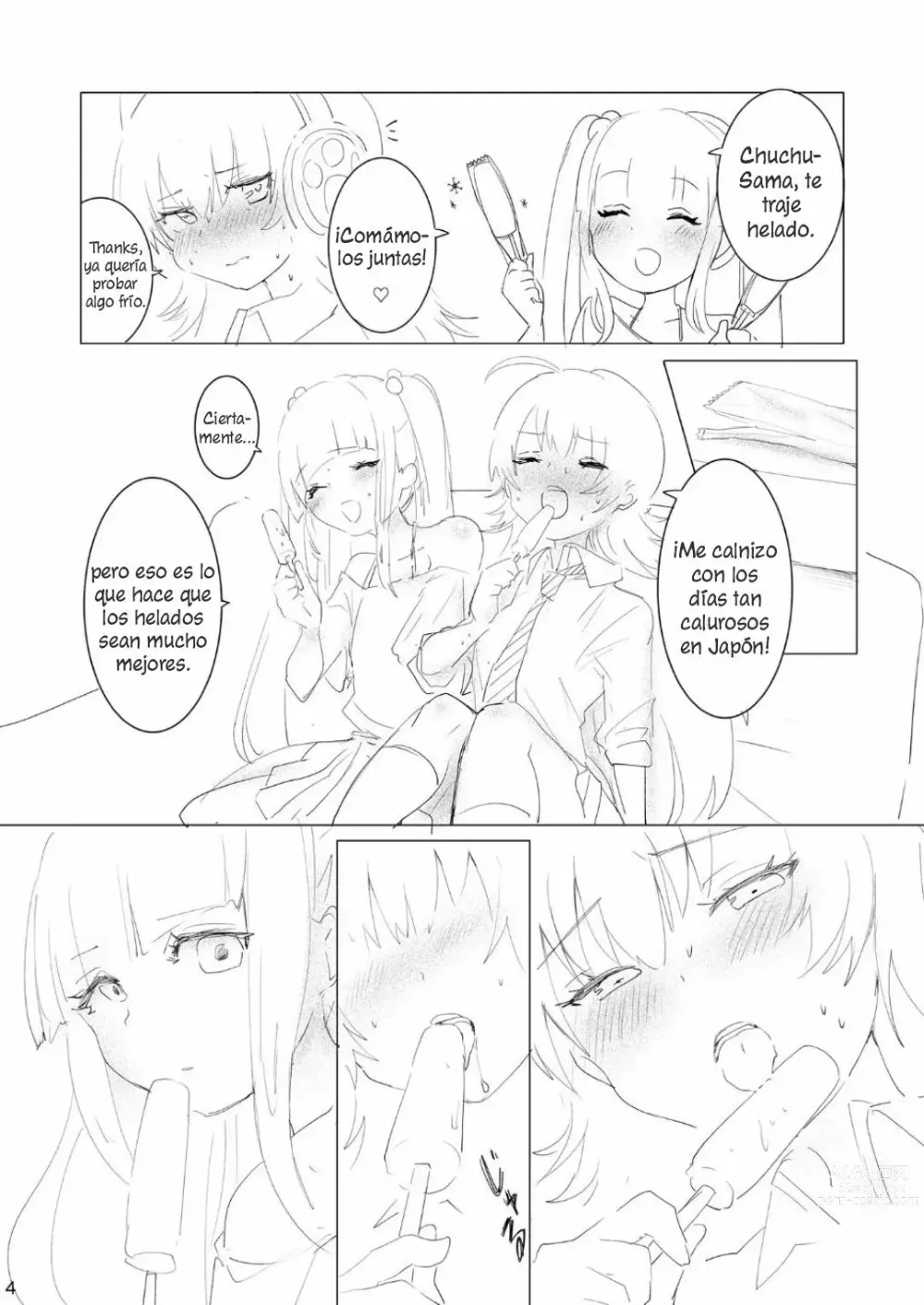 Page 3 of doujinshi Sweating like crazy!!