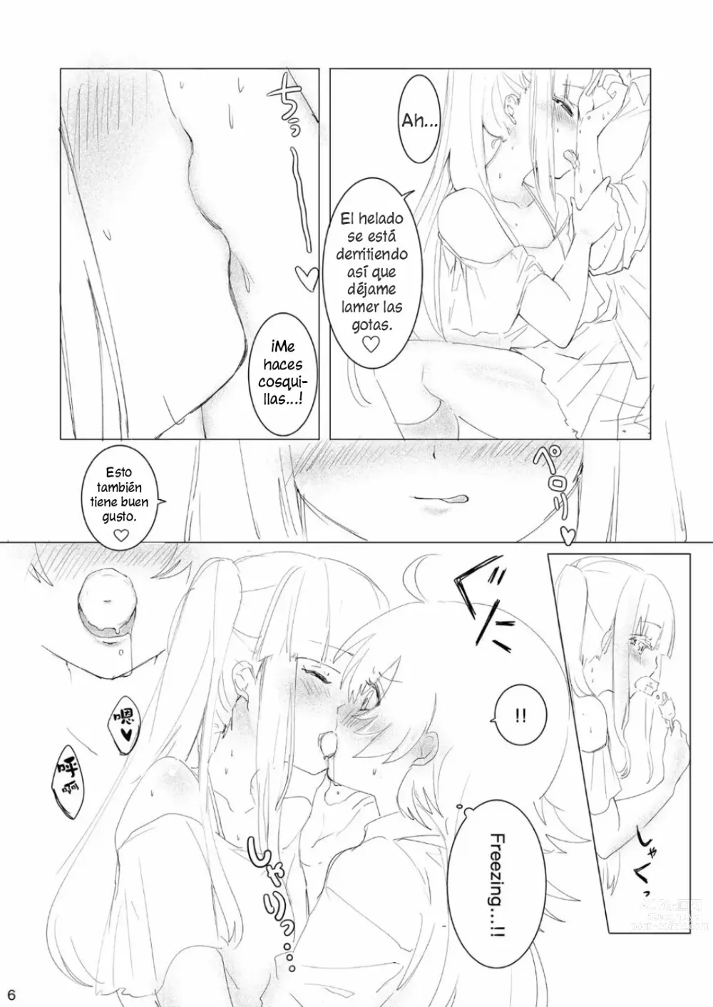 Page 5 of doujinshi Sweating like crazy!!