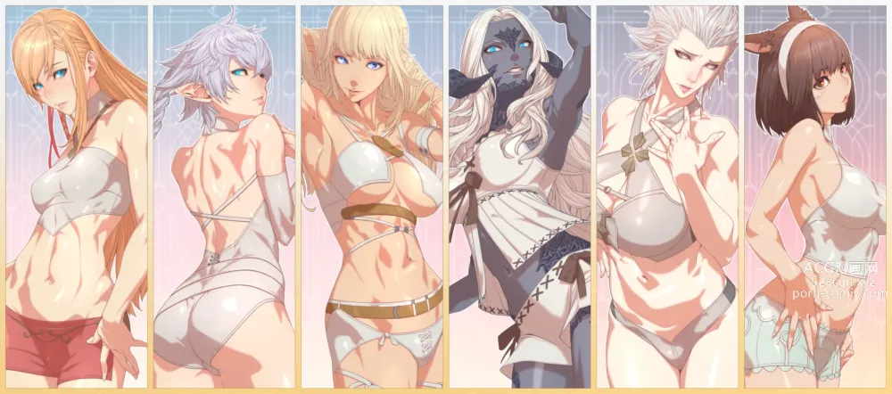 Page 146 of imageset Furry - Miqote Collection