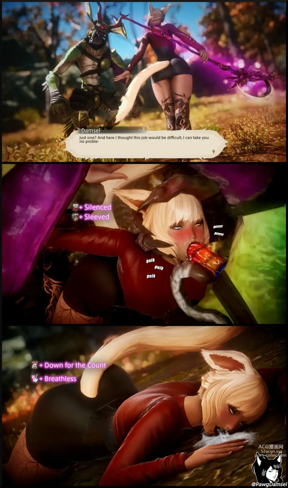 Page 96 of imageset Furry - Miqote Collection