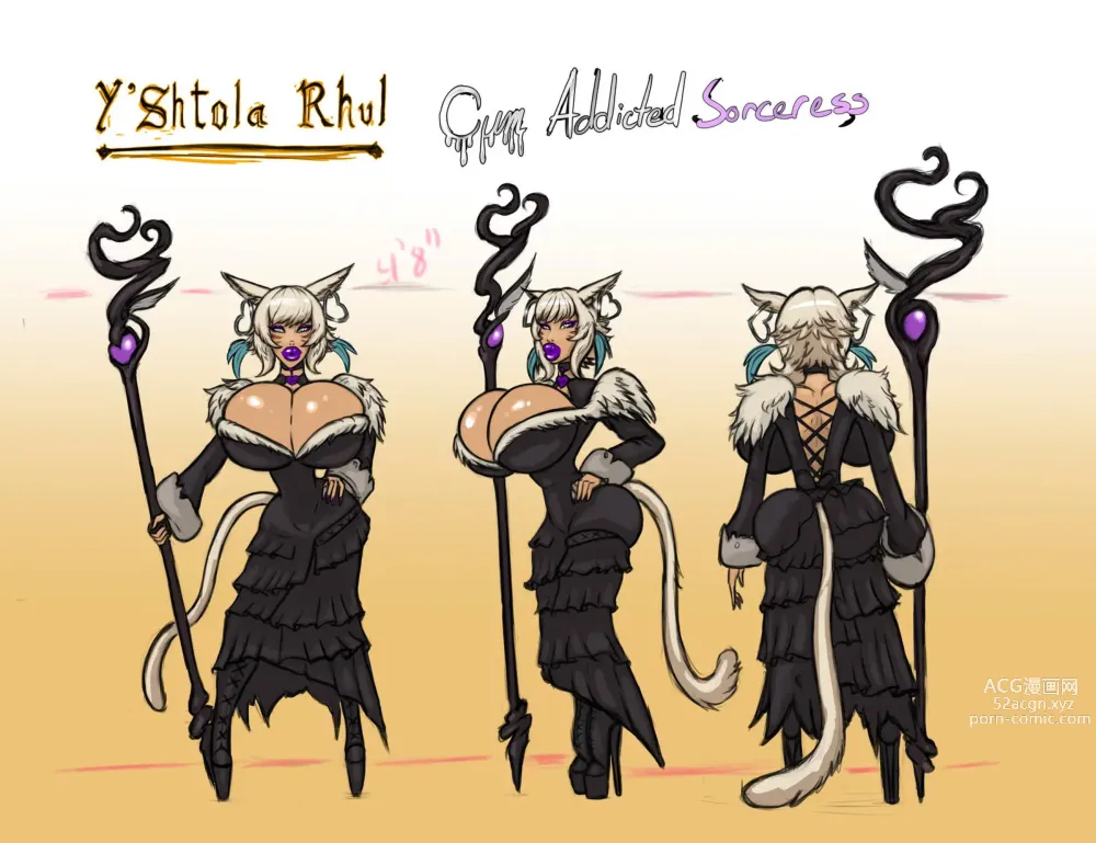 Page 312 of imageset Furry - Miqote Collection