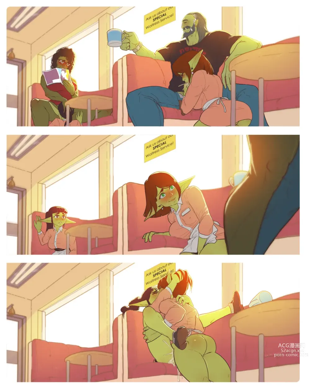 Page 56 of imageset Sex under table / behind door Vol.3