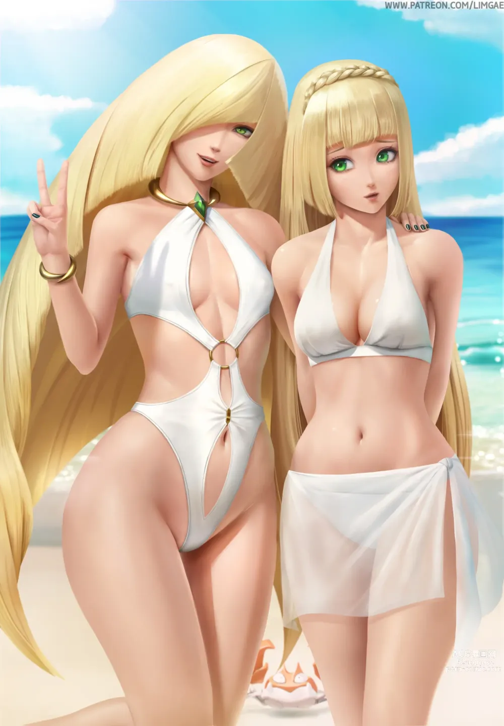 Page 143 of imageset Lusamine and Lillie