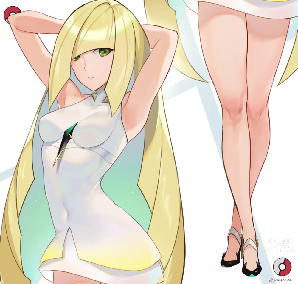 Page 38 of imageset Lusamine and Lillie