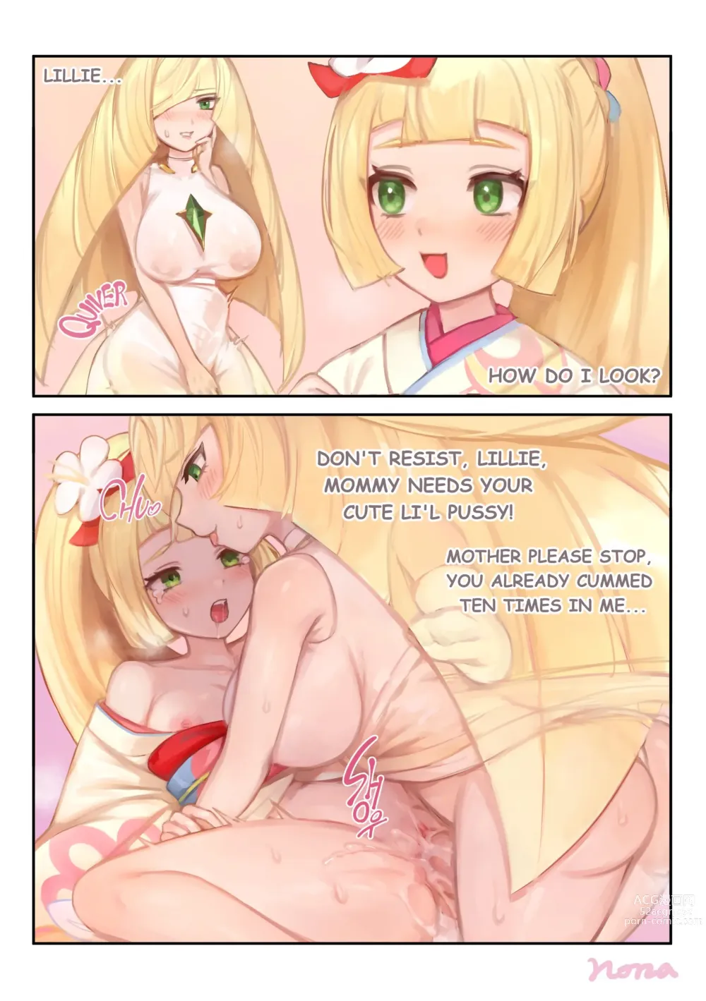 Page 83 of imageset Lusamine and Lillie