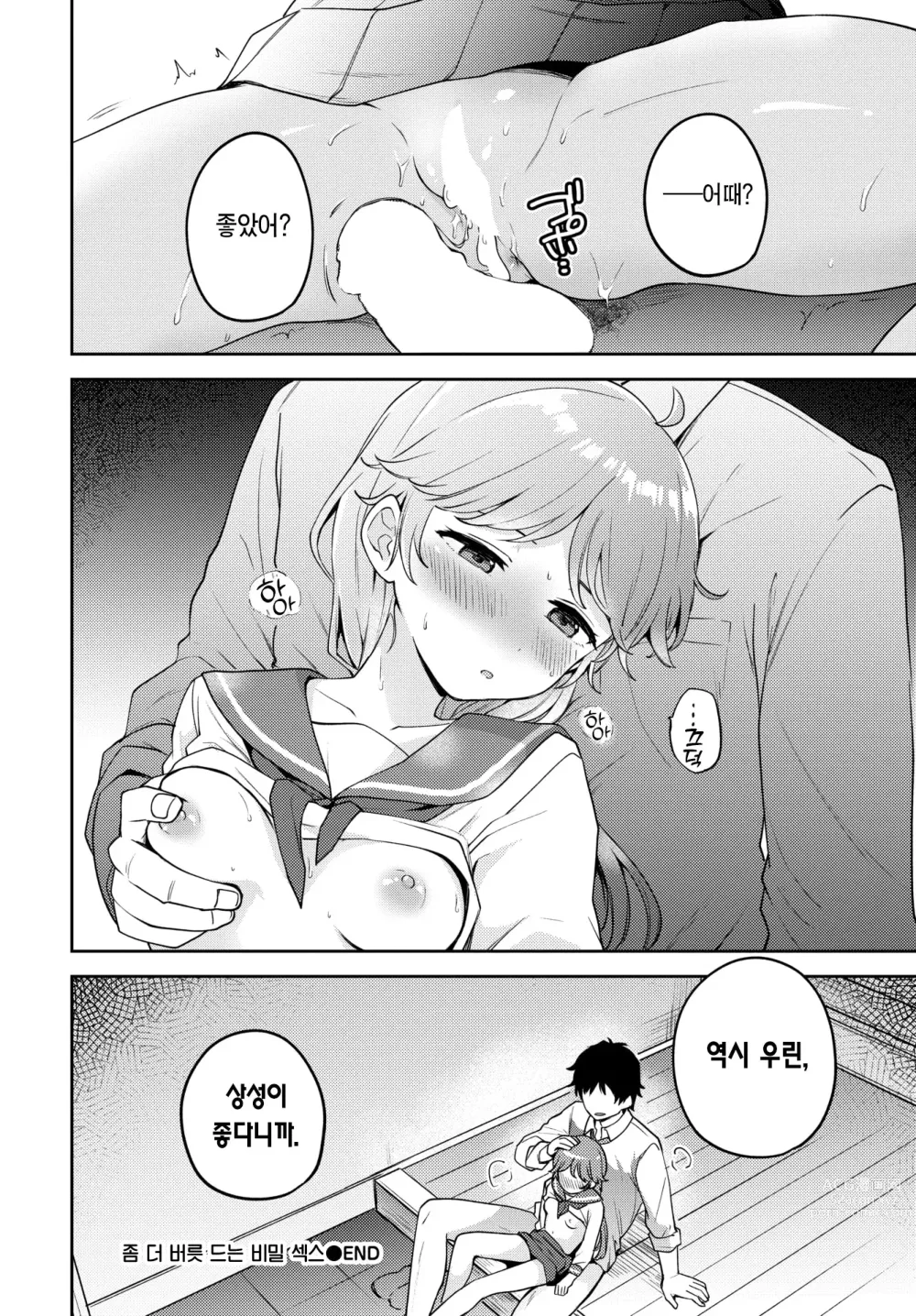 Page 21 of manga 좀 더 버릇 드는 비밀 섹스