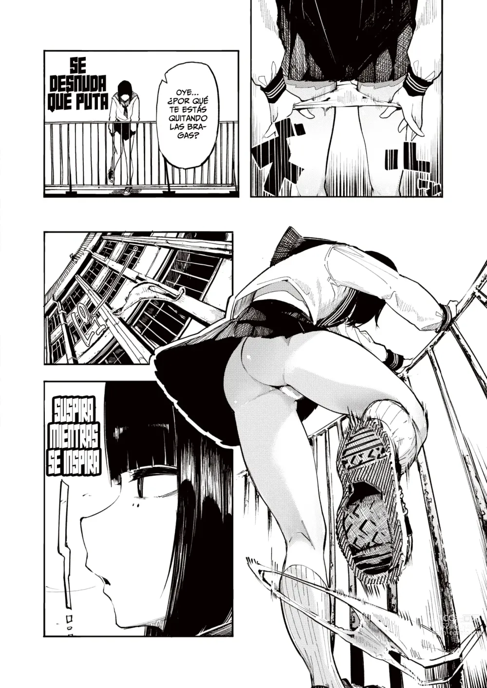 Page 4 of manga La Moza Suicida