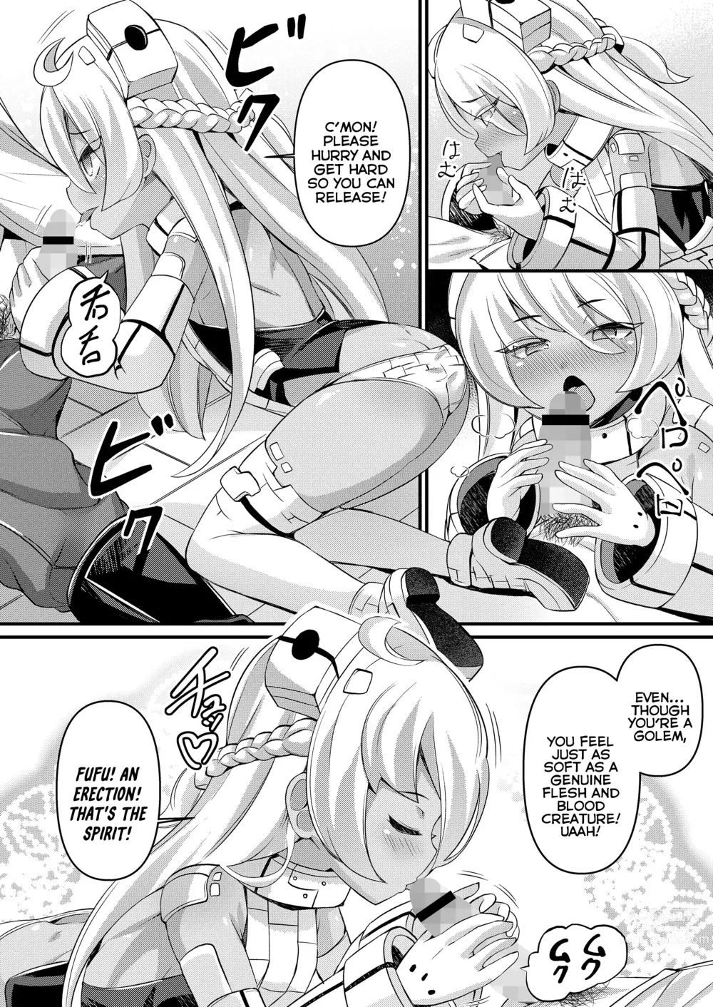 Page 12 of manga The Ruins' Protector Golem