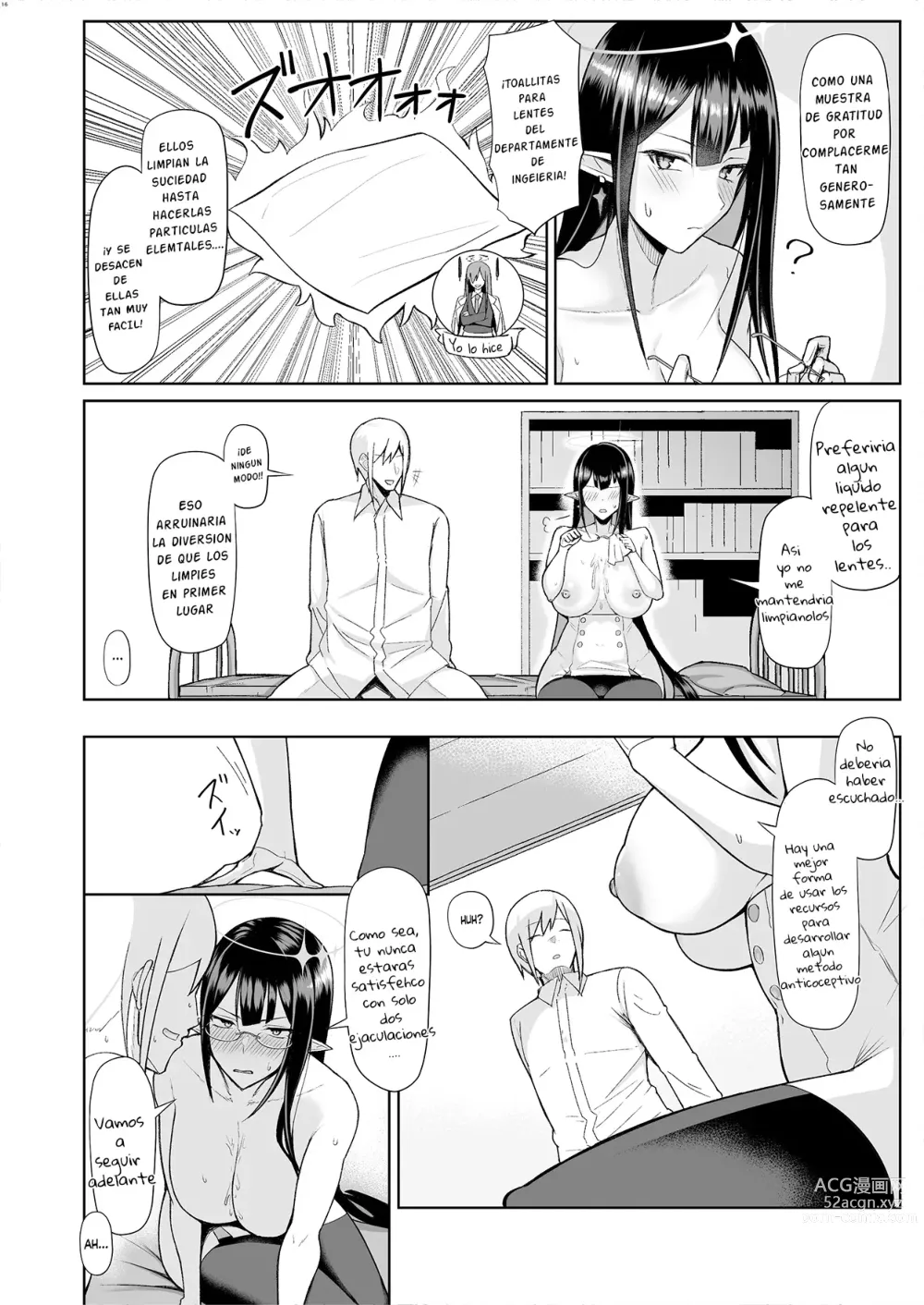 Page 15 of doujinshi La Jefa Administrativa del Servicio Personal 1