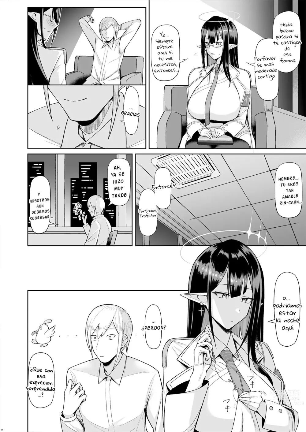 Page 3 of doujinshi La Jefa Administrativa del Servicio Personal 1